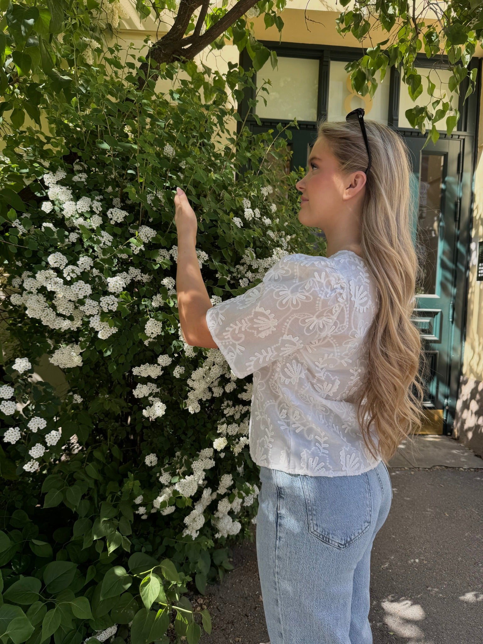 OBJMYA Top - Cloud Dancer